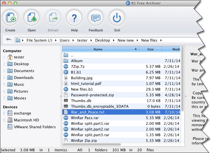 free unzip software for mac os x
